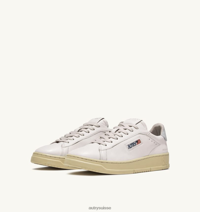 dallas baskets basses en cuir et cuir nubuck blanc 28NX00257 suisse femmes Autry