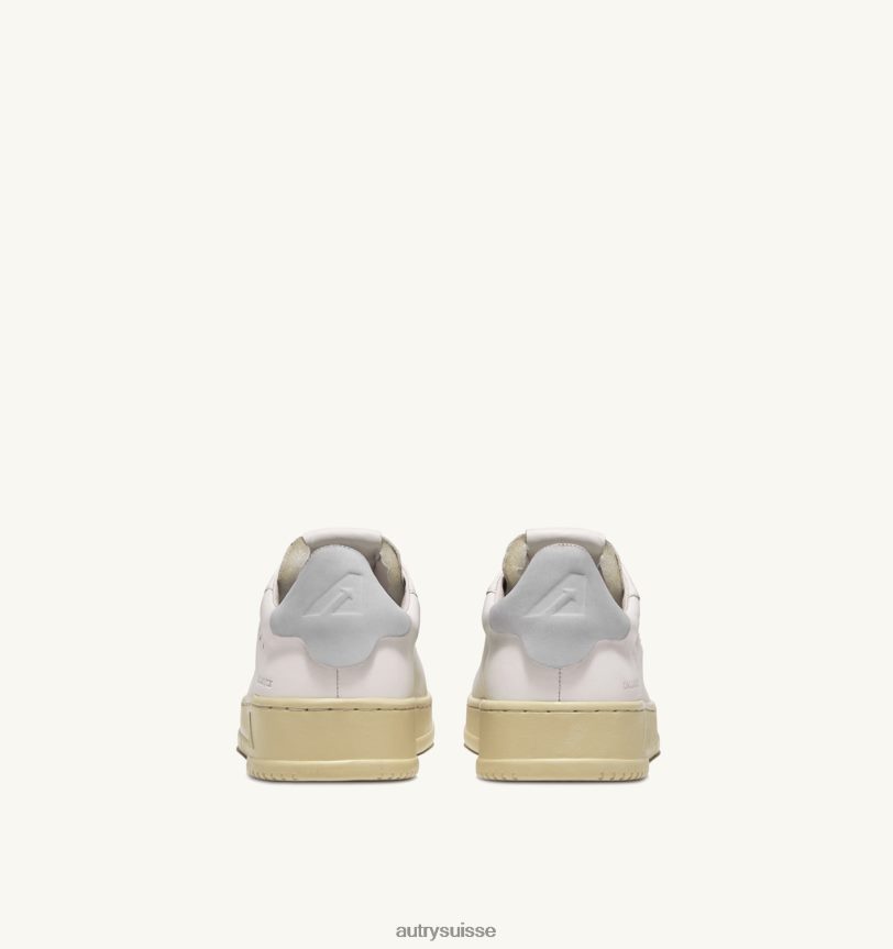 dallas baskets basses en cuir et cuir nubuck blanc 28NX00257 suisse femmes Autry