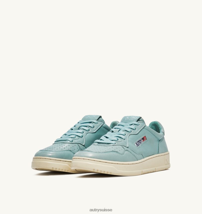 baskets basses medalist en cuir de chèvre souple 28NX00180 suisse femmes Autry