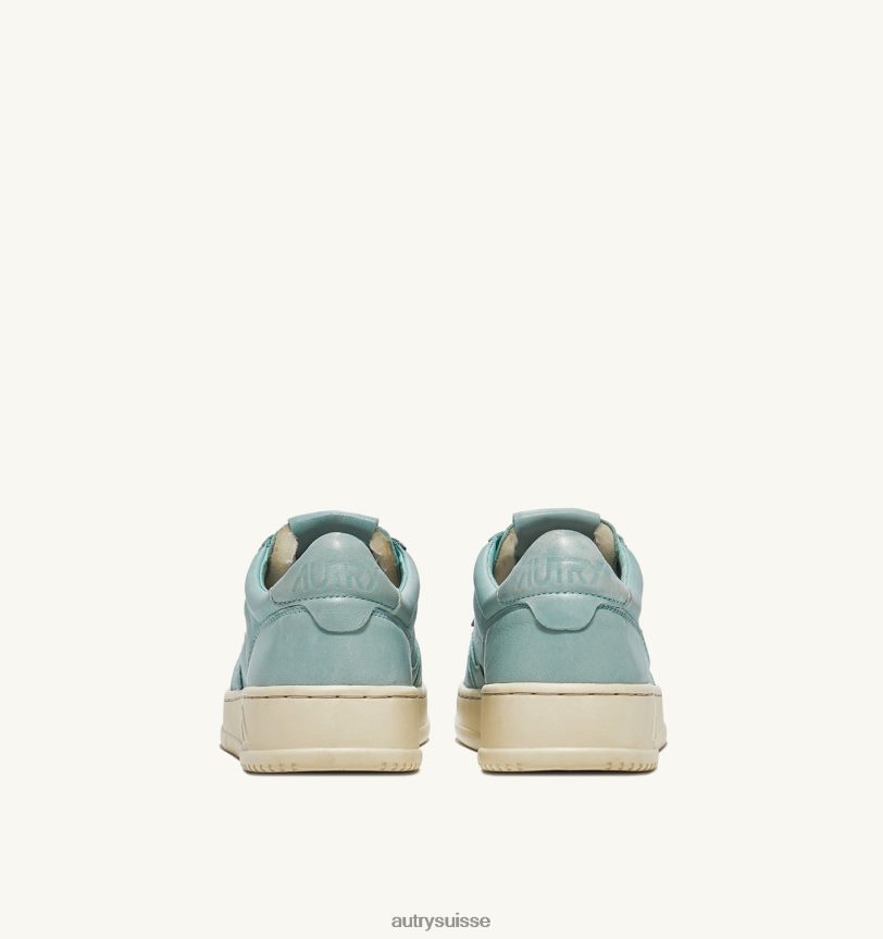 baskets basses medalist en cuir de chèvre souple 28NX00180 suisse femmes Autry