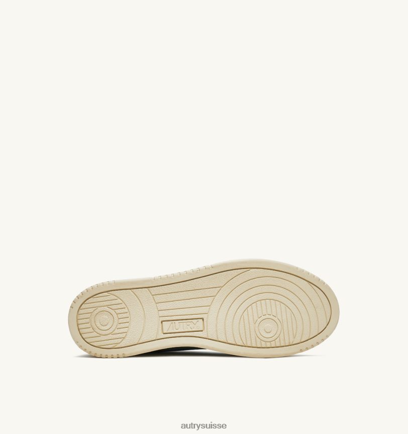 baskets basses medalist en cuir de chèvre souple 28NX00180 suisse femmes Autry