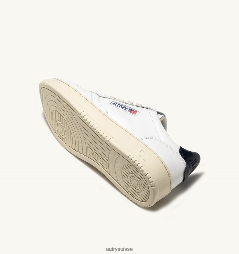 baskets basses medalist en cuir espace blanc 28NX00215 suisse femmes Autry