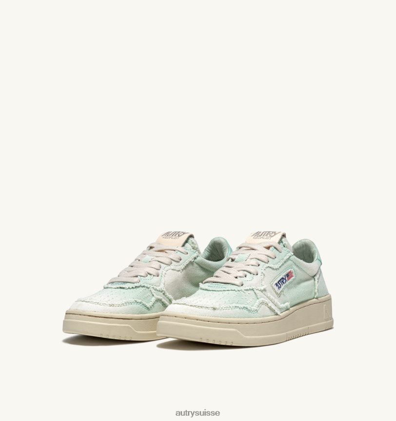 baskets basses medalist en denim d'eau salée 28NX00214 suisse femmes Autry