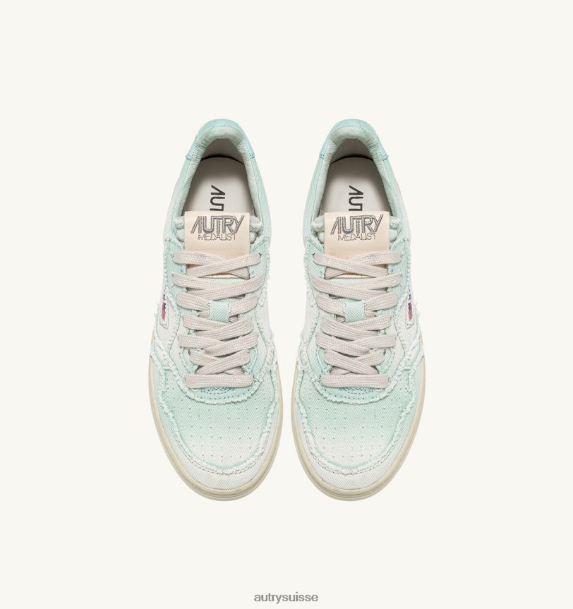 baskets basses medalist en denim d'eau salée 28NX00214 suisse femmes Autry