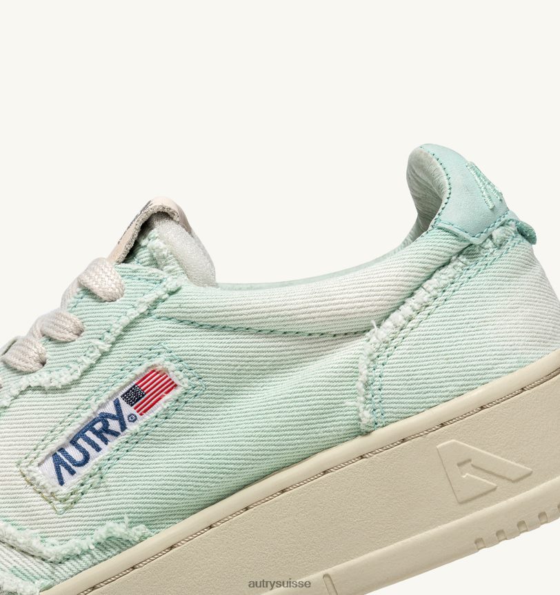 baskets basses medalist en denim d'eau salée 28NX00214 suisse femmes Autry