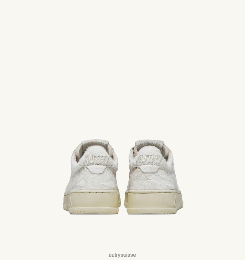 baskets basses medalist en poulain blanc 28NX00220 suisse femmes Autry