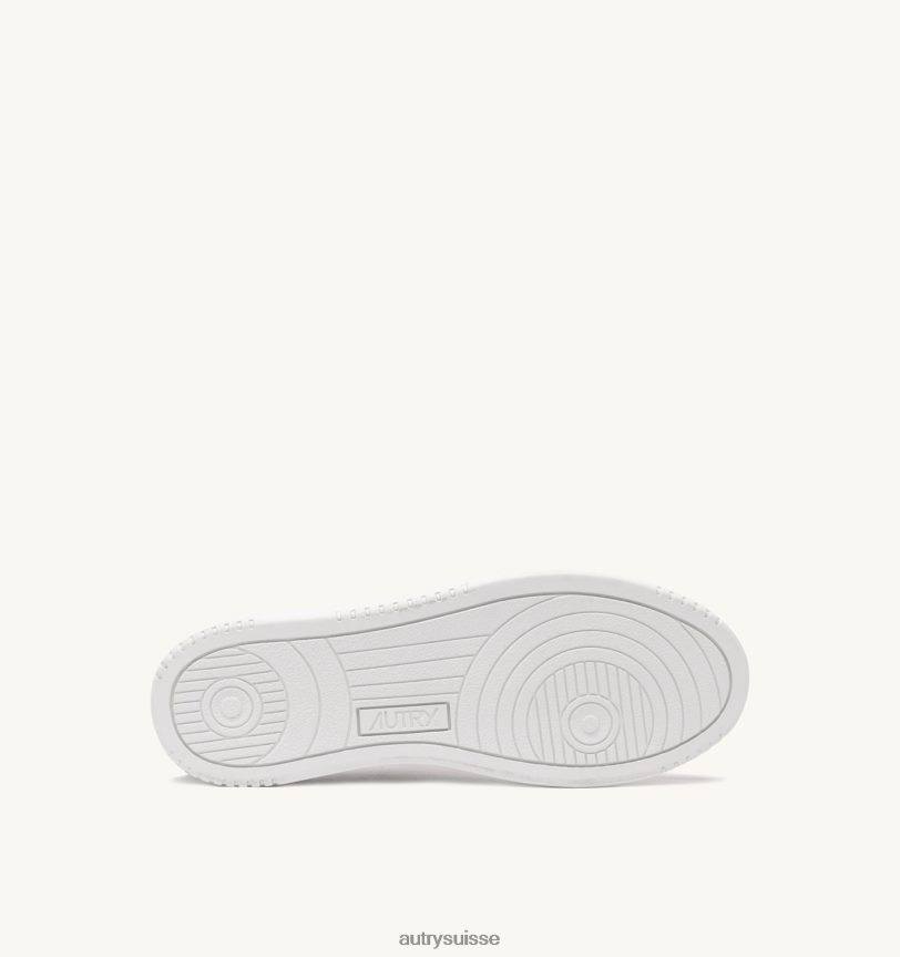 sneaker basse medalist en cuir de chèvre blanc optique 28NX00158 suisse femmes Autry