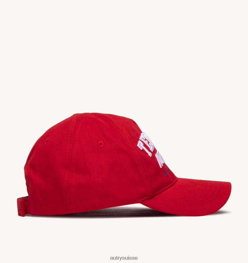 casquette de baseball logo iconique rouge 28NX00140 suisse femmes Autry