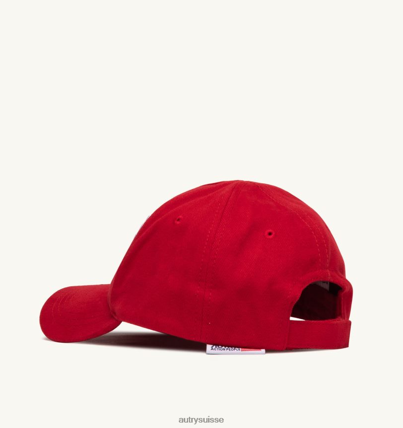 casquette de baseball logo iconique rouge 28NX00140 suisse femmes Autry