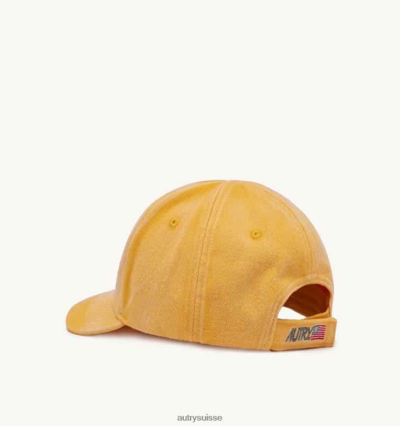 casquette logo aerobic jaune 28NX00131 suisse femmes Autry