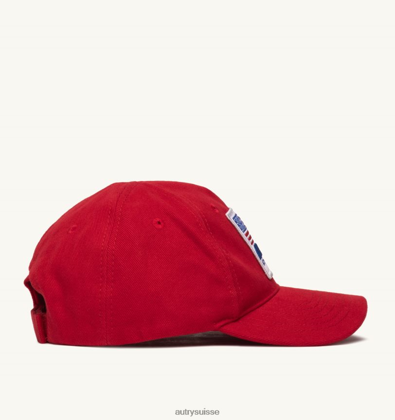 casquette à logo rouge emblématique 28NX00141 suisse femmes Autry