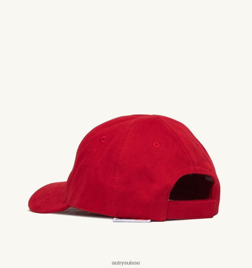 casquette à logo rouge emblématique 28NX00141 suisse femmes Autry