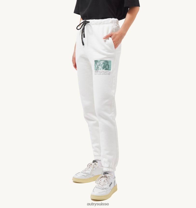 pantalon liberty photo blanc 28NX00310 suisse femmes Autry