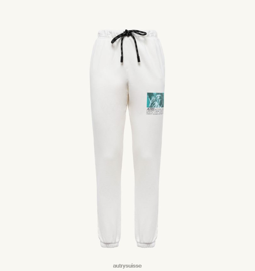 pantalon liberty photo blanc 28NX00310 suisse femmes Autry