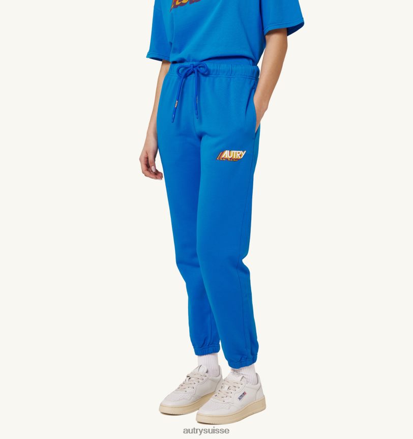 pantalon logo aerobic bluette 28NX00308 suisse femmes Autry