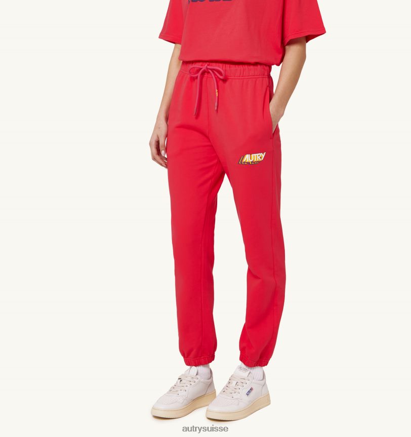 pantalon logo aerobic fuchsia 28NX00304 suisse femmes Autry