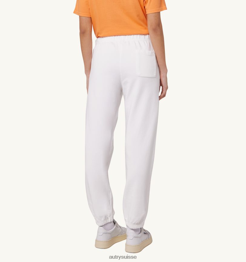 pantalon logo iconique blanc 28NX00305 suisse femmes Autry