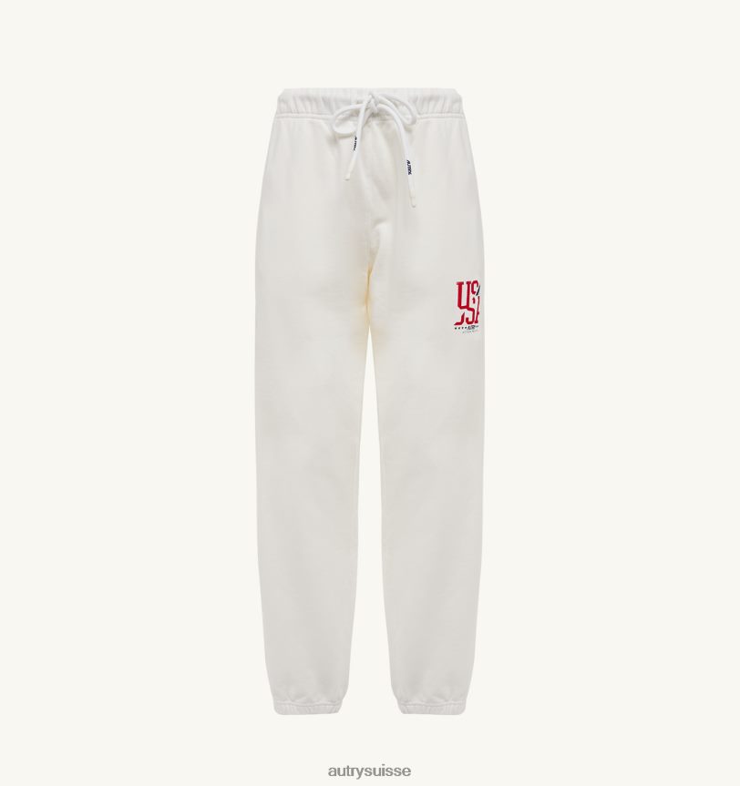 pantalon logo iconique blanc 28NX00305 suisse femmes Autry