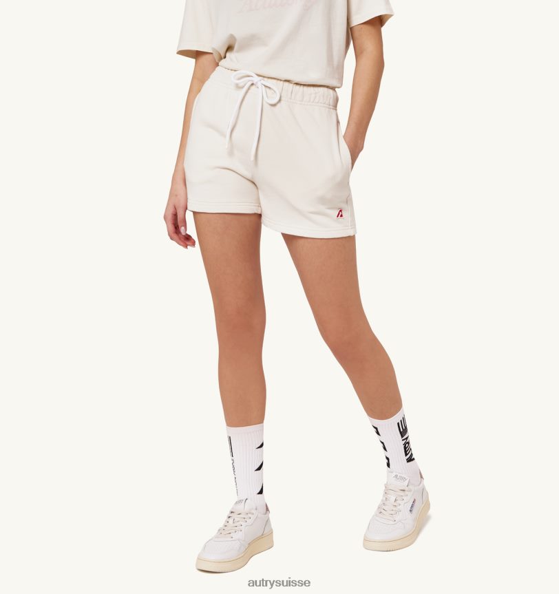 short de tennis academy blanc 28NX00303 suisse femmes Autry