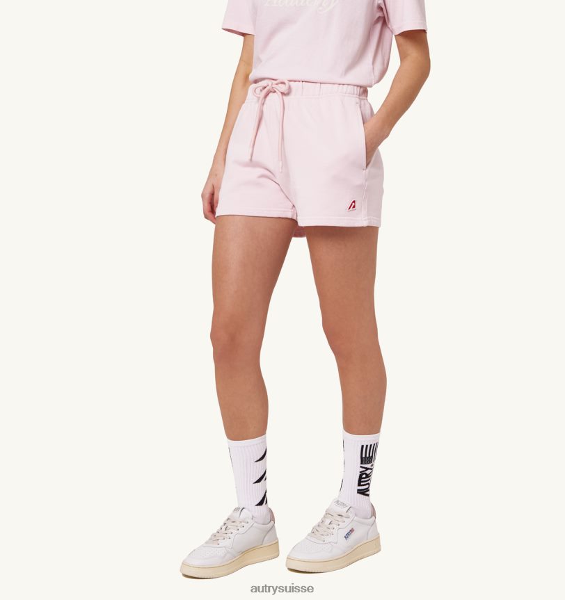 short de tennis academy blanc 28NX00306 suisse femmes Autry