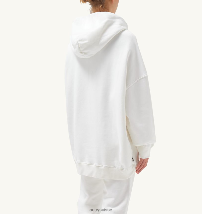 sweat à capuche liberty photo blanc 28NX00296 suisse femmes Autry