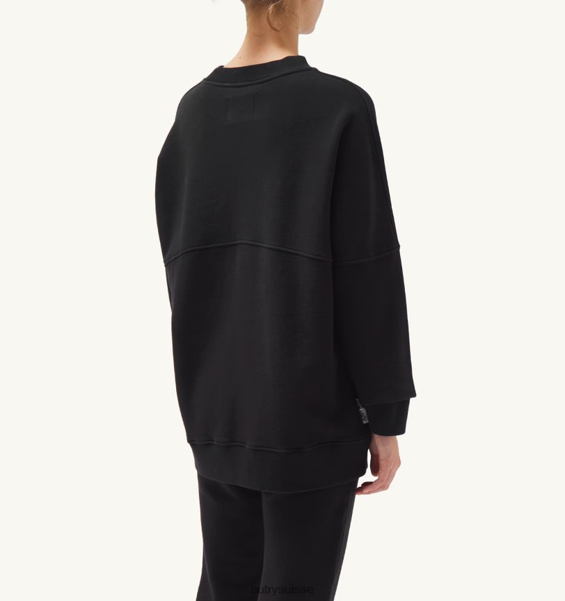 sweat logo photo liberty noir 28NX00301 suisse femmes Autry