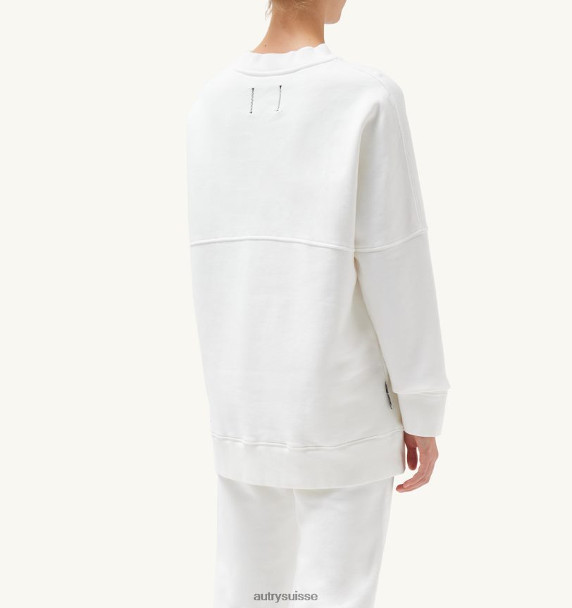 sweat photo liberty blanc 28NX00299 suisse femmes Autry