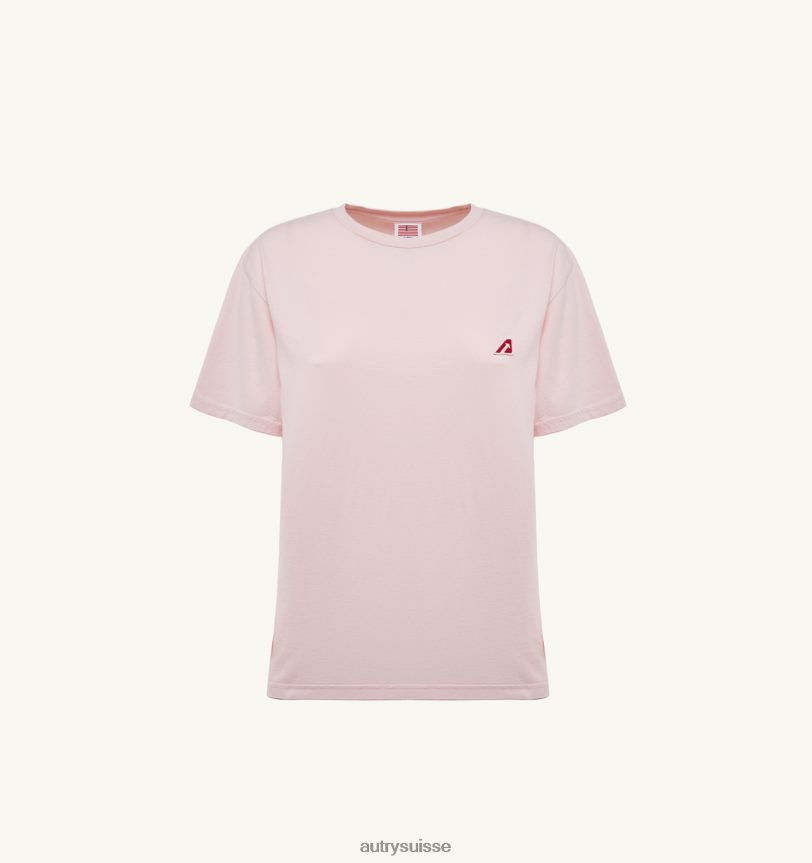 t-shirt col rond tennis rose 28NX00280 suisse femmes Autry