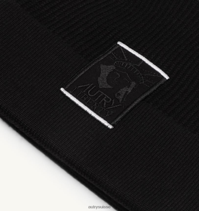 bonnet patch logo liberty noir 28NX00142 suisse Hommes Autry