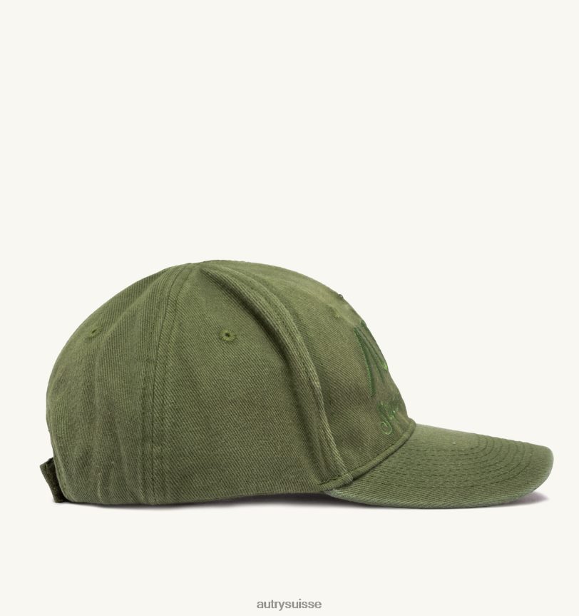 casquette logo supervintage vert 28NX00145 suisse Hommes Autry