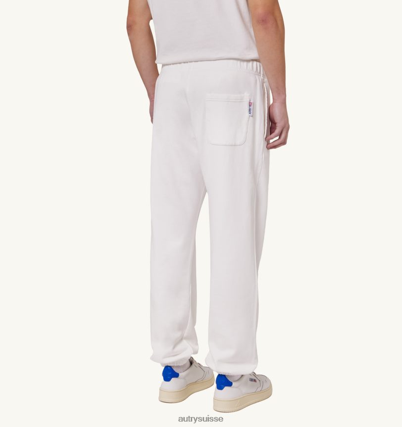 pantalon logo iconique blanc 28NX00122 suisse Hommes Autry