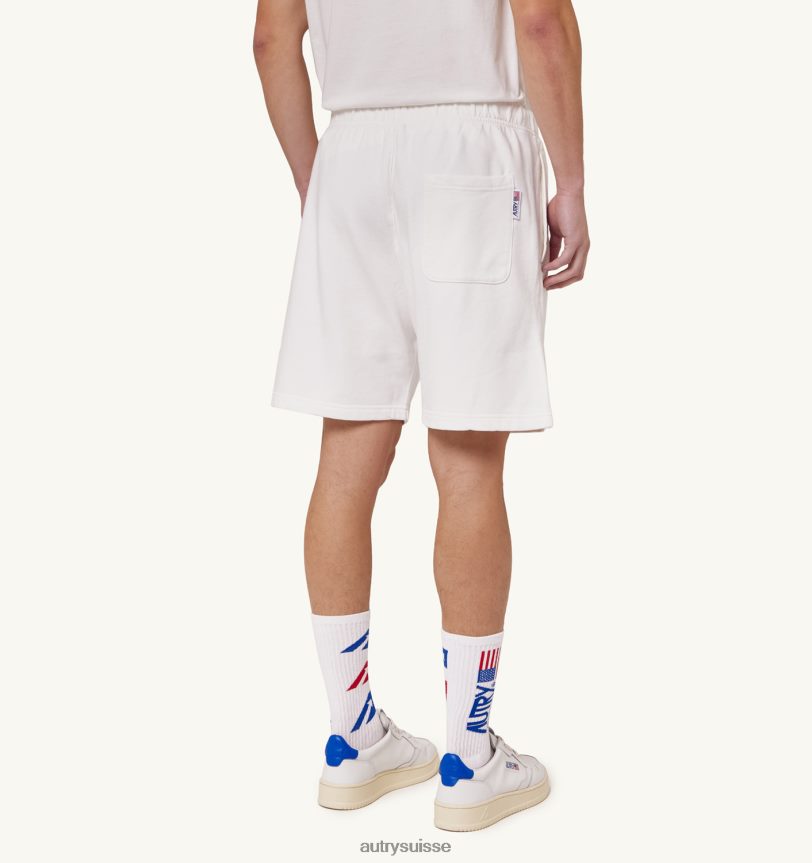 short logo iconique blanc 28NX00126 suisse Hommes Autry