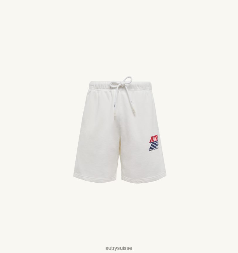 short logo iconique blanc 28NX00126 suisse Hommes Autry