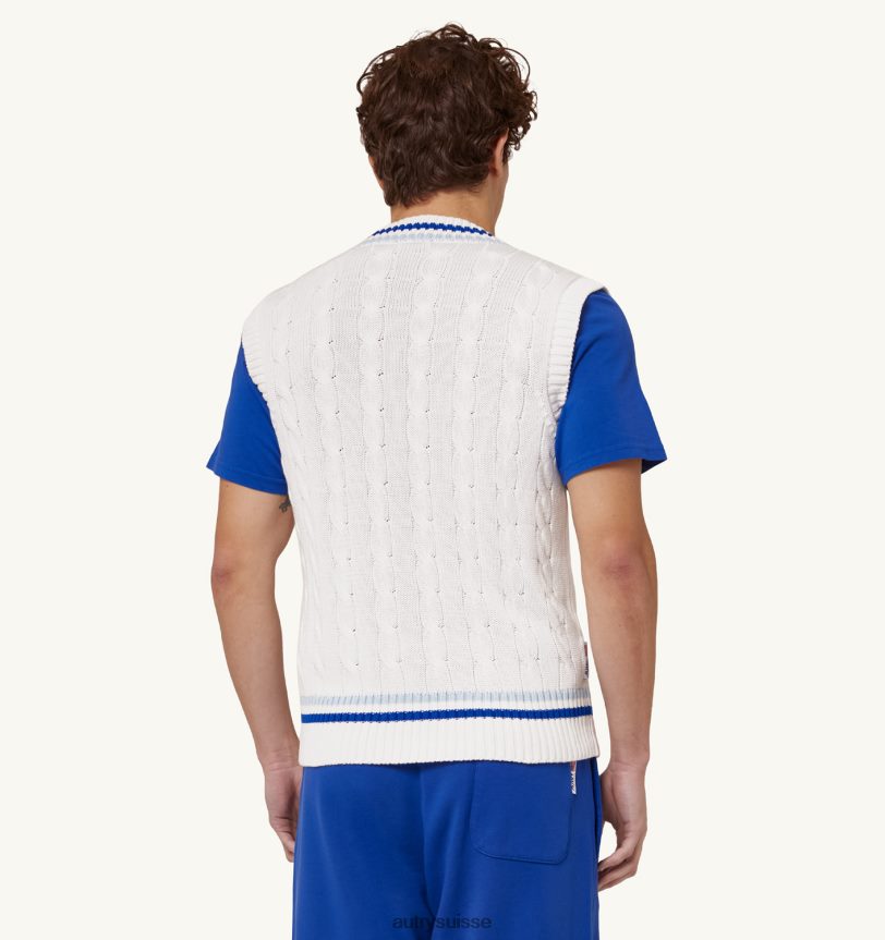 gilet à patch logo 28NX00103 suisse Hommes Autry