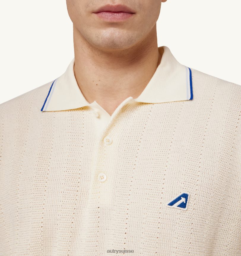 polo de tennis en maille de coton 28NX00100 suisse Hommes Autry