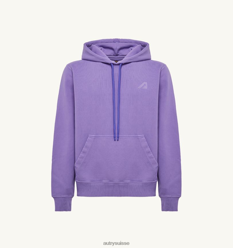 sweat à capuche supervintage violet 28NX0095 suisse Hommes Autry